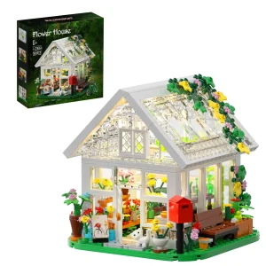 Flower House Building Set Garden House Building Toy